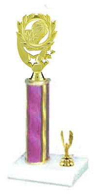 Gender Neutral Basketball Trophies, 8 to 18