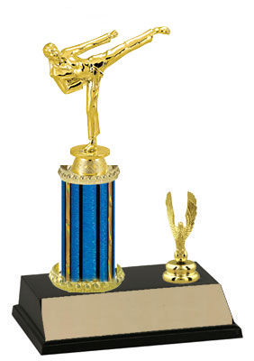R2-9411 Women's Karate Trophy. Choose heights of 8