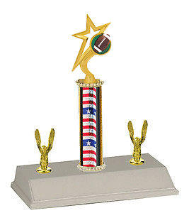 R3 Series Football Trophies