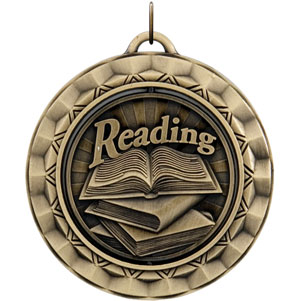 SP358 Spinning Reading Medal with Six Pricing Options