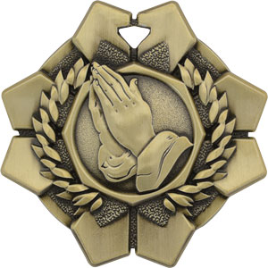 43611 Imperial Praying Hands Medal As low as $.99