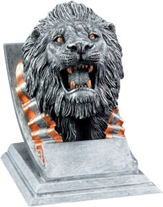 Promote School Spirit with a Lion Mascot Trophy