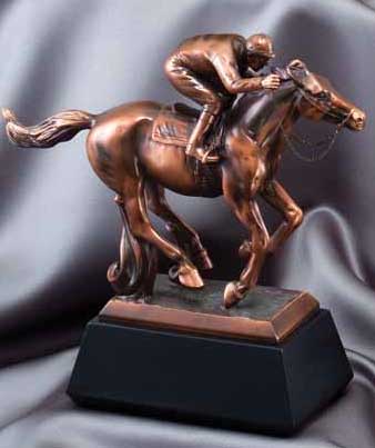 Horse Racing Trophy