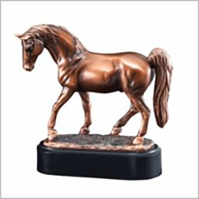 Resin Horse Sculpture