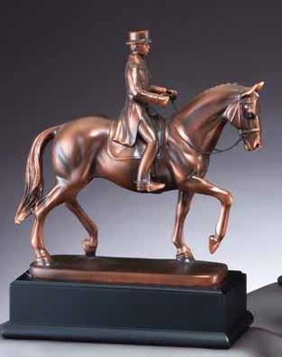 Male Dressage Sculpture