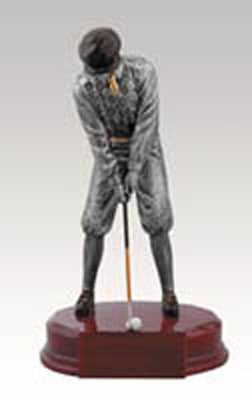 Golf Resin Trophy Sculpture  RFC947