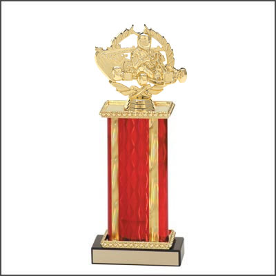 Car Trophies and Truck Trophies with Single Square Columns