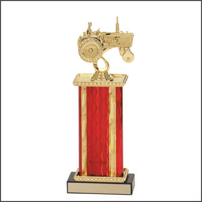 Tractor Trophies with Square Column