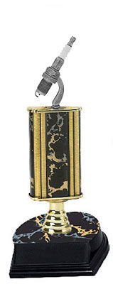 S1R Spark Plug Trophies, Choose from 3 Toppers