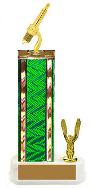 S2 Spark Plug Trophies, Choose from 3 Toppers