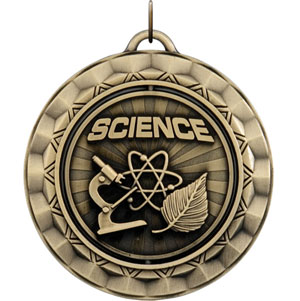 SP352 Spinning Science Medal