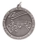 ST66 Music Medals with Six Pricing Options, as low as $1.40