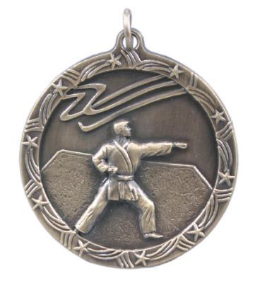 ST67 Martial Arts Medals with Six Pricing Options, as low as $1.40