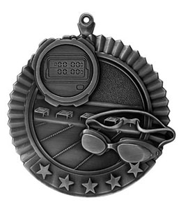 36040SW Huge Swimming Medals 