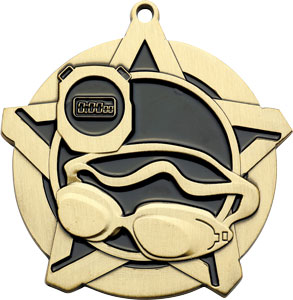 43040SW Swimming Medal 