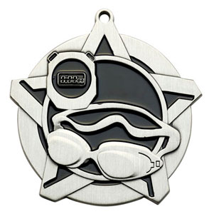 43040SW Swimming Medal 