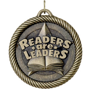 Readers are Leaders Medal VM-292 With Neck Ribbon