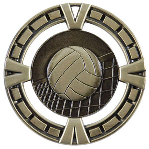 BG417vb Big Volleyball Medal with Six Pricing Options