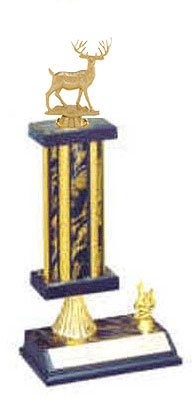 S2R Archery Trophies with a single column, riser and trim.