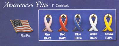 Metal Awareness Pins