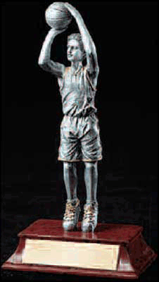 Boys Basketball Statue