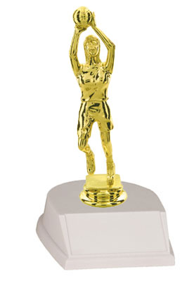 Small Basketball Trophies for Girls and Women, BF Series,