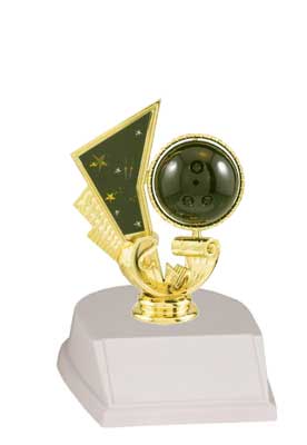 Base and Figure Bowling Trophies