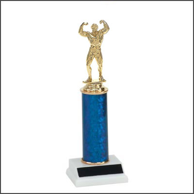 Power Lifter Trophy, Weightlifter Trophy, Bodybuilder Trophy R3