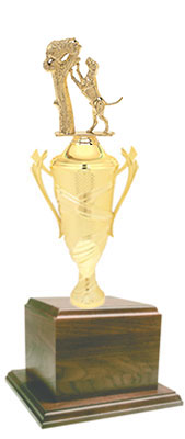 Genuine Walnut Nite Hunt Bench Cup Trophies 2800 Series