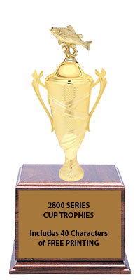 CF-2800 Crappie or Perch Cup Trophies