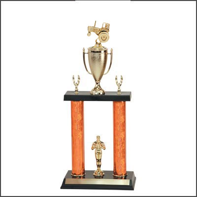 2PC Tractor Trophies available from 24 to 36 inches.