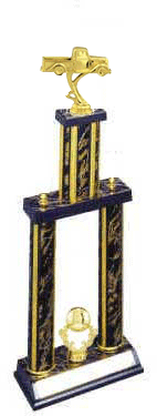 Car and Truck Trophies with Double Posts
