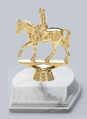 Small Equestrian, Rodeo and Horse Show Trophies