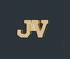 JV Chenille Letter Pin Track