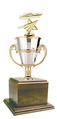 GWRC Mustang Cup Trophies with Three Size Options, and Two Topper Options