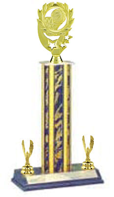 Gender Neutral Basketball Trophies, 8 to 18