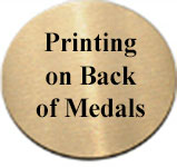Golf Medals BL210 with Neck Ribbons