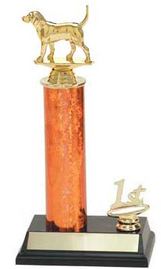 Beagle Trophy with Trim