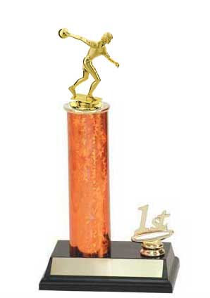Bowling Trophies with Trim