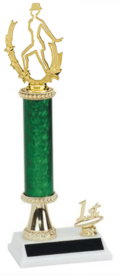 R2R Dance Trophies with trim and riser