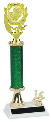 Gender Neutral Basketball Trophies, 10 to 18