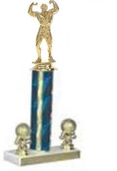 Power Lifter Trophy, Weightlifter Trophy, Bodybuilder Trophy R3