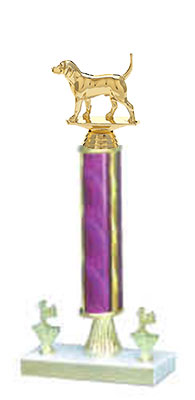 Beagle Field Trial Trophies with double trim.