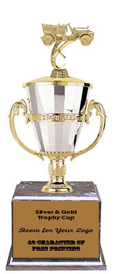 BMRC Antique Car Cup Trophies with Three Size Options