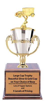 CFRC Antique Car Cup Trophies with Three Size Options