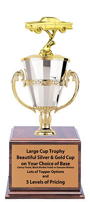 CFRC Classic Car Cup Trophies with Three Size Options