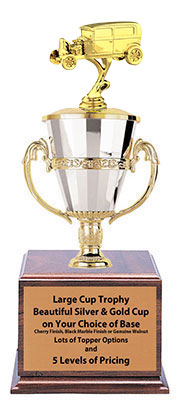 CFRC Hot Rod Cup Trophies with Three Size Options