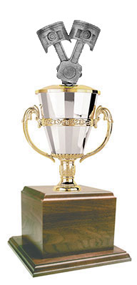 GWRC Piston Cup Trophies with Three Size Options