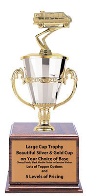 CFRC Jeep & Van Cup Trophies with Three Size Options