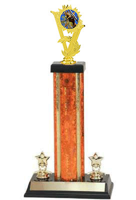 S3 Squirrel Hunt Trophies with a single rectangular column and trim.
